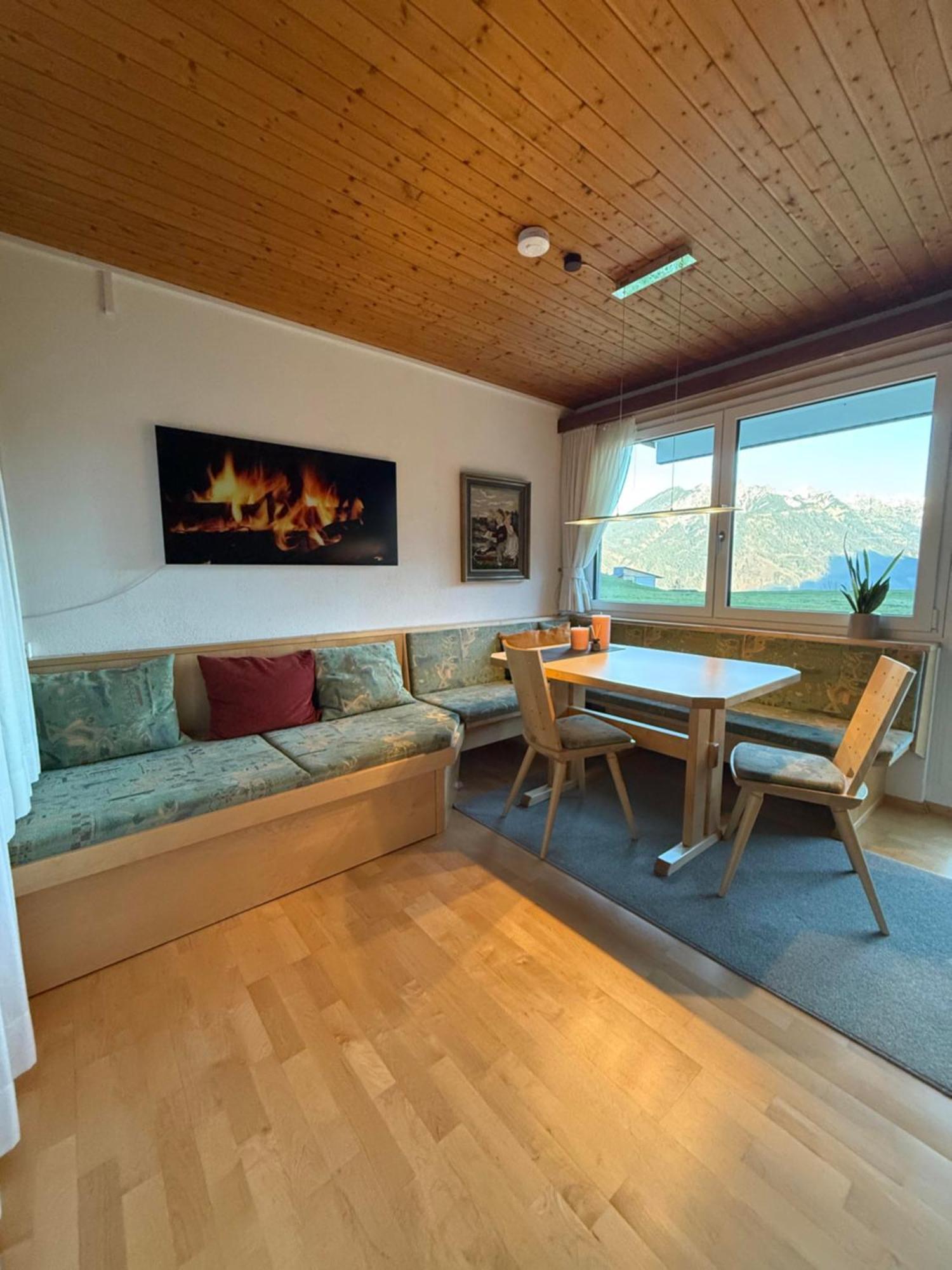 Bergnest Brandnertal Leilighet Bürserberg Eksteriør bilde