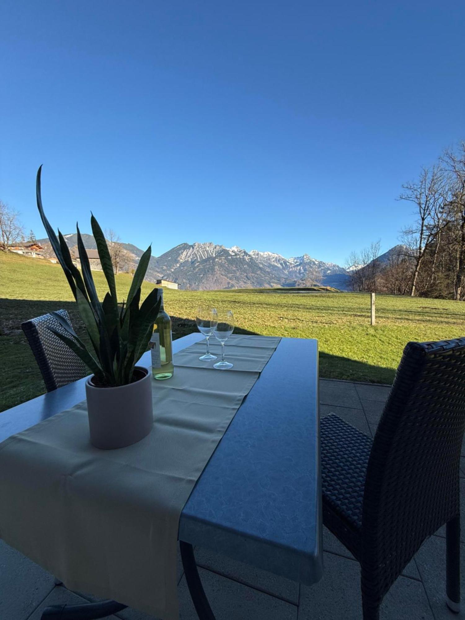 Bergnest Brandnertal Leilighet Bürserberg Eksteriør bilde